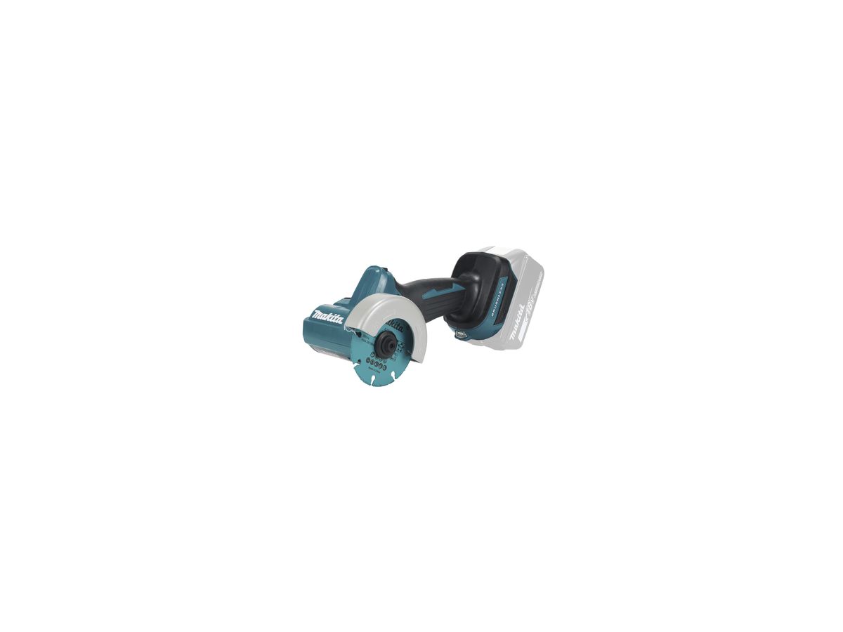 MAKITA Akku-Winkelschleifer DMC300Z solo inkl. 1 Diamant- und 2 Trennscheiben