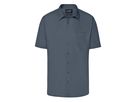 JN Men´s Business Shirt Shortsleeve JN644 carbon, Größe L