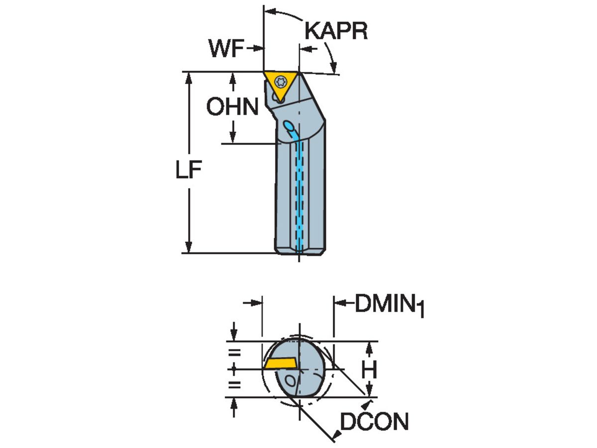 COROMANT COROTURN 111 BOHRSTANGEN, EINT