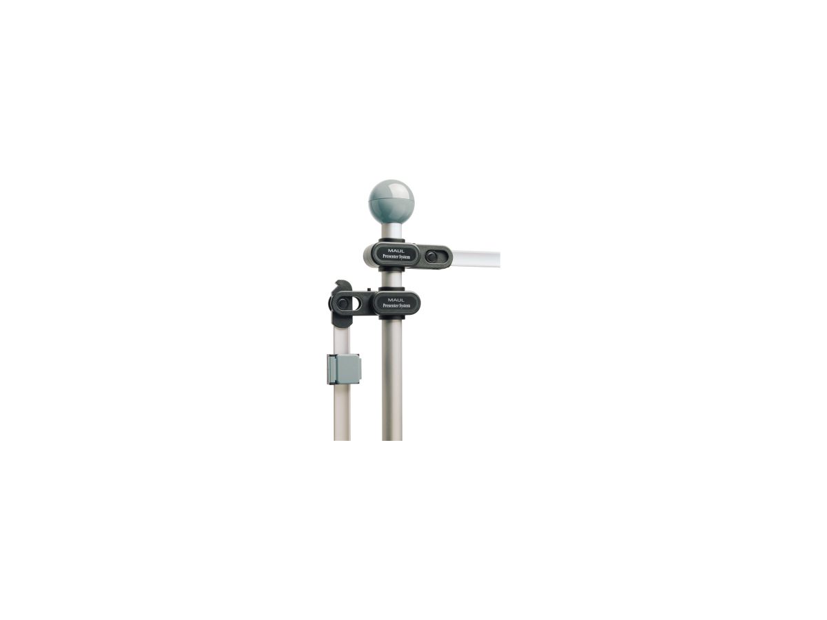 MAUL Planhalter Mobilpresenter 6256084 3Arme Aluminium grau