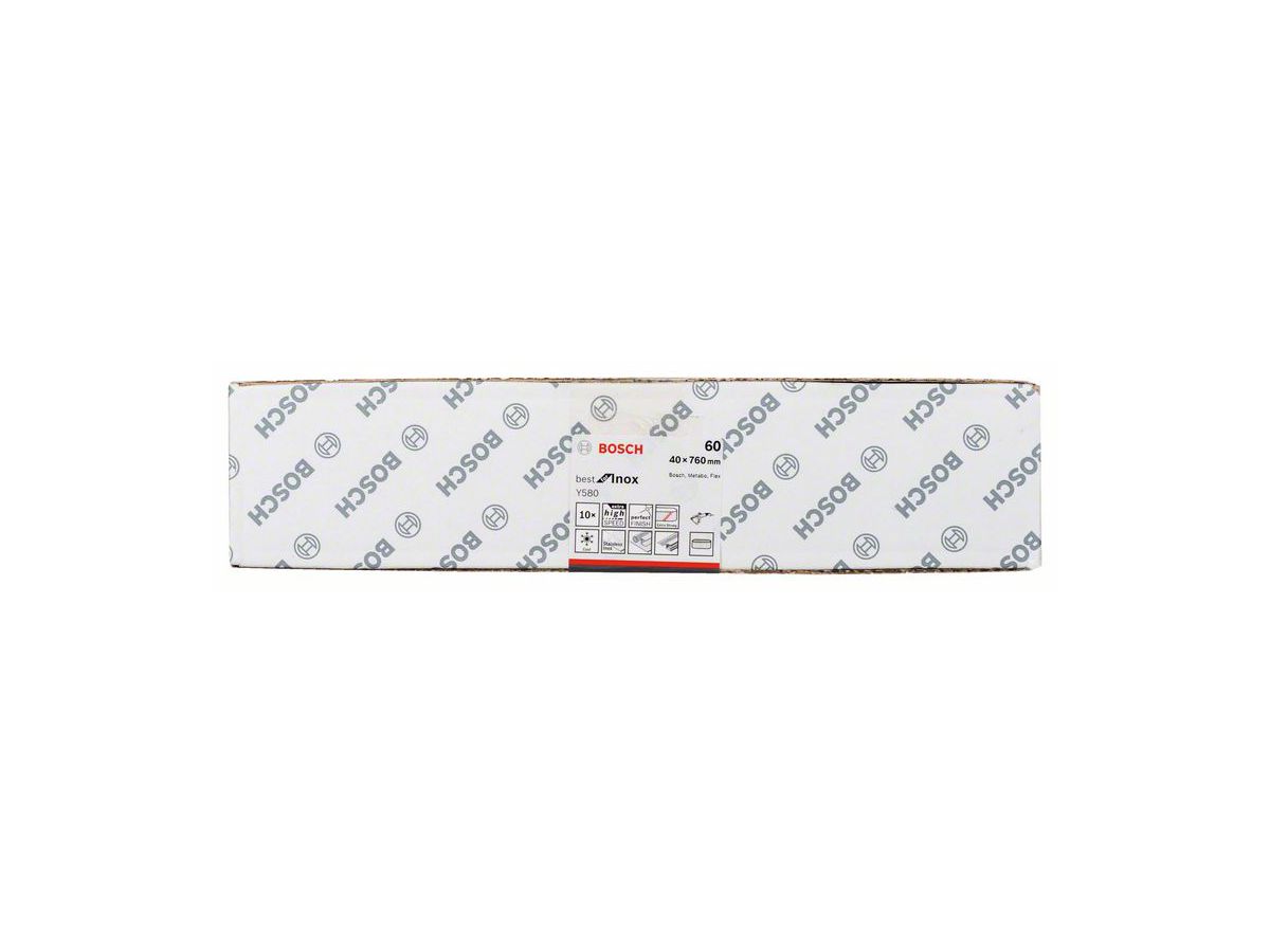 Schleifband Y580 Best for Inox 40 x 760mm, K60 VE10