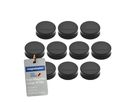 magnetoplan Magnet Ergo Large 1665012 34mm schwarz 10 St./Pack.