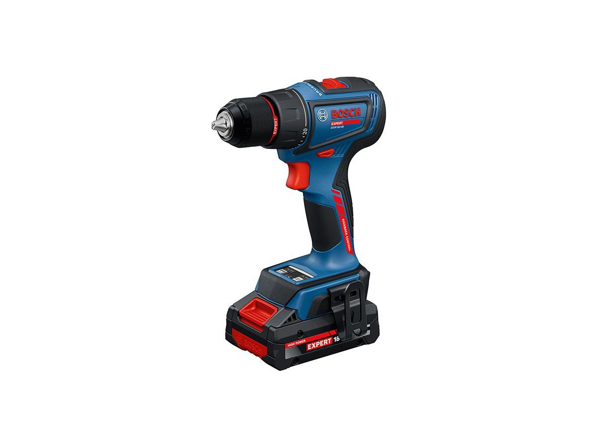 BOSCH EXPERT Akku-Bohrschrauber EXSR18V-90, 2x18V/4,0 Ah, Ladegerät