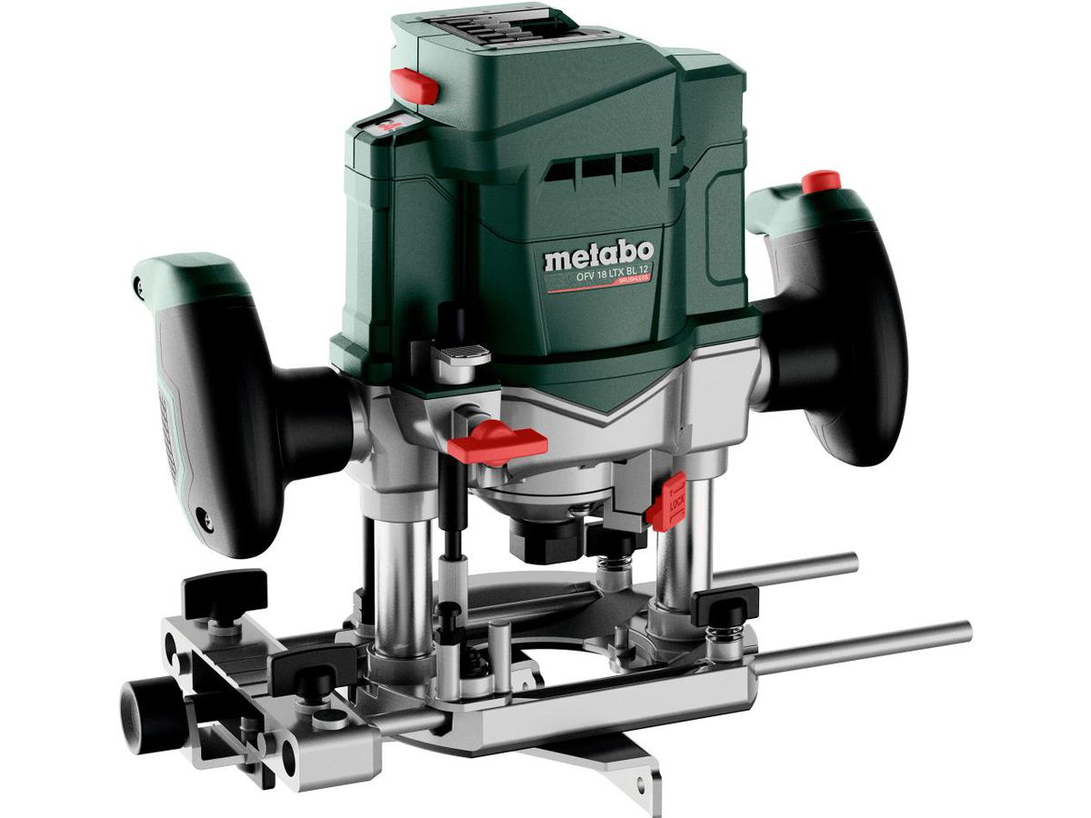 METABO Akku-Oberfräse OFV 18 LTX BL 12 solo, in metaBOX