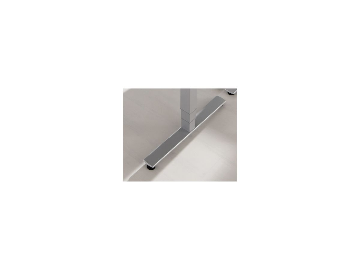 Hammerbacher Schreibtisch VXDSM82/W/S 200x120cm weiß