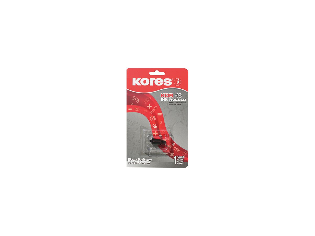 Kores Farbrolle G744S Gr.744 schwarz