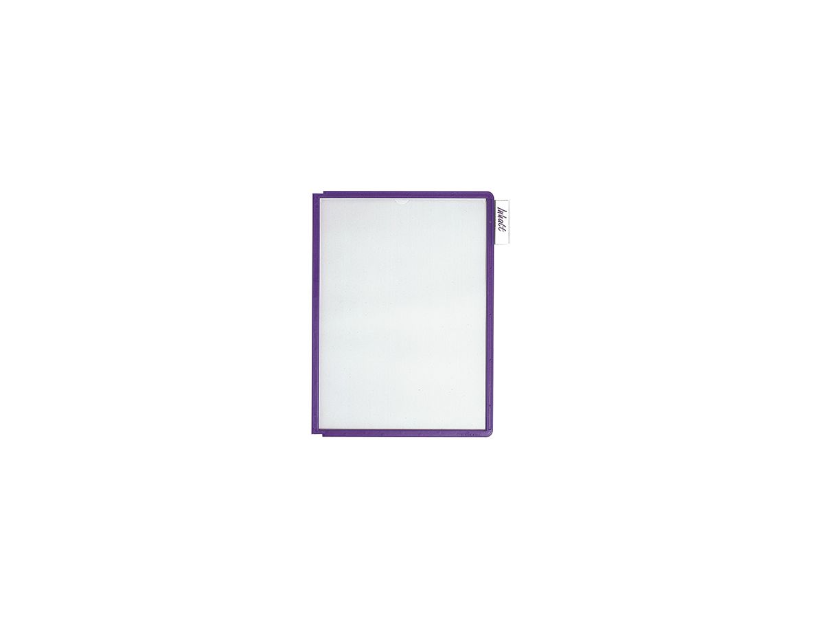 DURABLE Sichttafel SHERPA Panel 560644 DIN A4 PP blau violett
