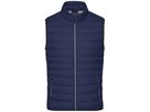 JN Men's Down Vest JN1138 navy/silver, Größe XL