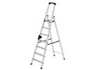 MUNK Aluminium-Stehleiter eins. begehbar, 3,75m Ah, 1x7 Stufen