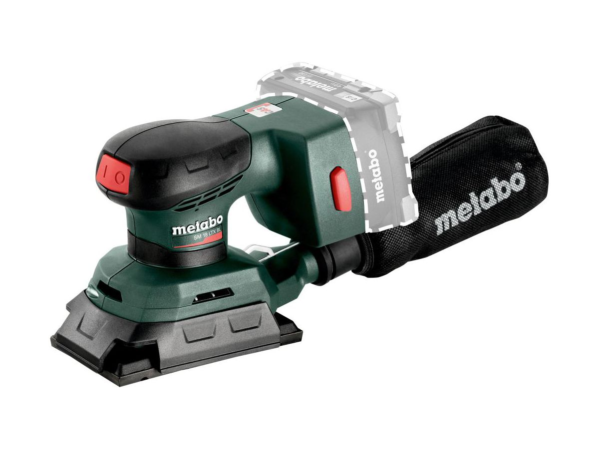 METABO Akku-Multischleifer SM 18 LTX solo, in metaBOX