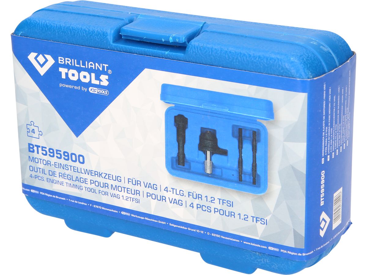 BRILLIANT TOOLS Motor-Einstellwerkzeug, für VAG, 4-tlg. für 1.2 TFSi