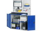 Computer-Station SMK 1100x520x1770 MG T250 TW