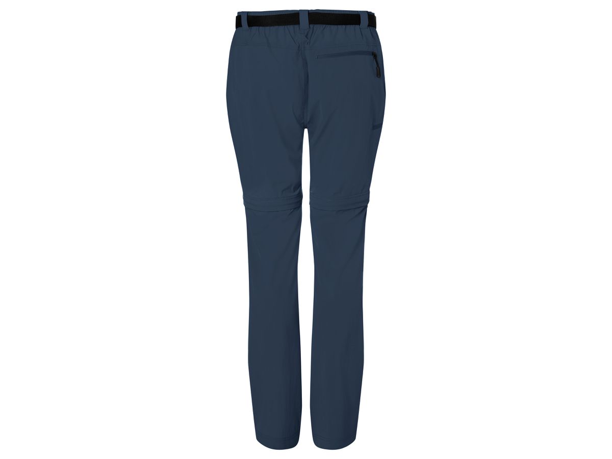 JN Ladies' Zip-Off Trekking Pants JN1201 navy, Größe XXL
