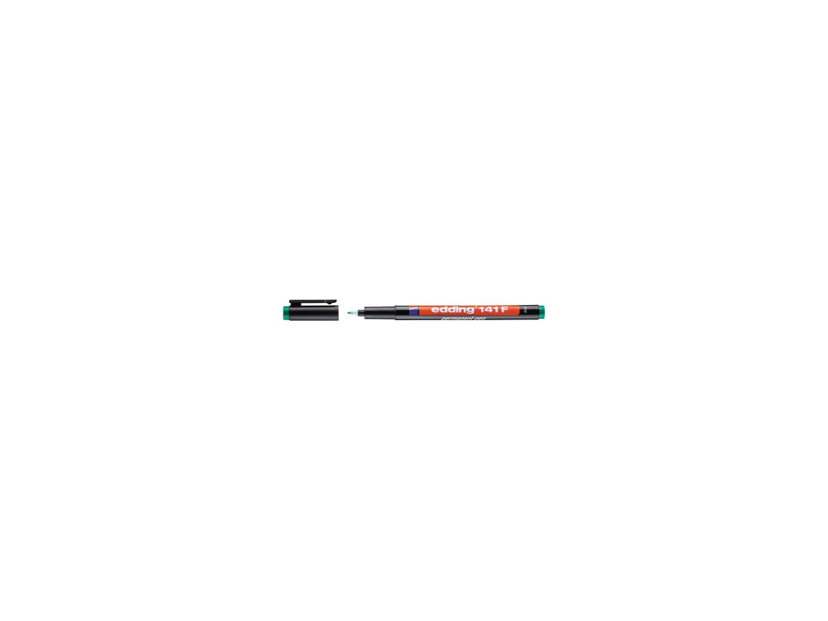 edding Folienschreiber 141 F 4-141004 0,6mm permanent grün