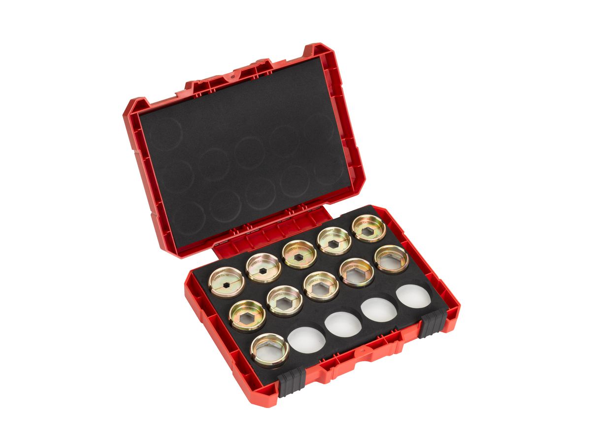 MILWAUKEE Presseinsatz für hydraulisches Akku-Presswerkzeug DIN 22 Set 16-300 mm