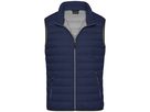 JN Men's Down Vest JN1138 navy/silver, Größe XL