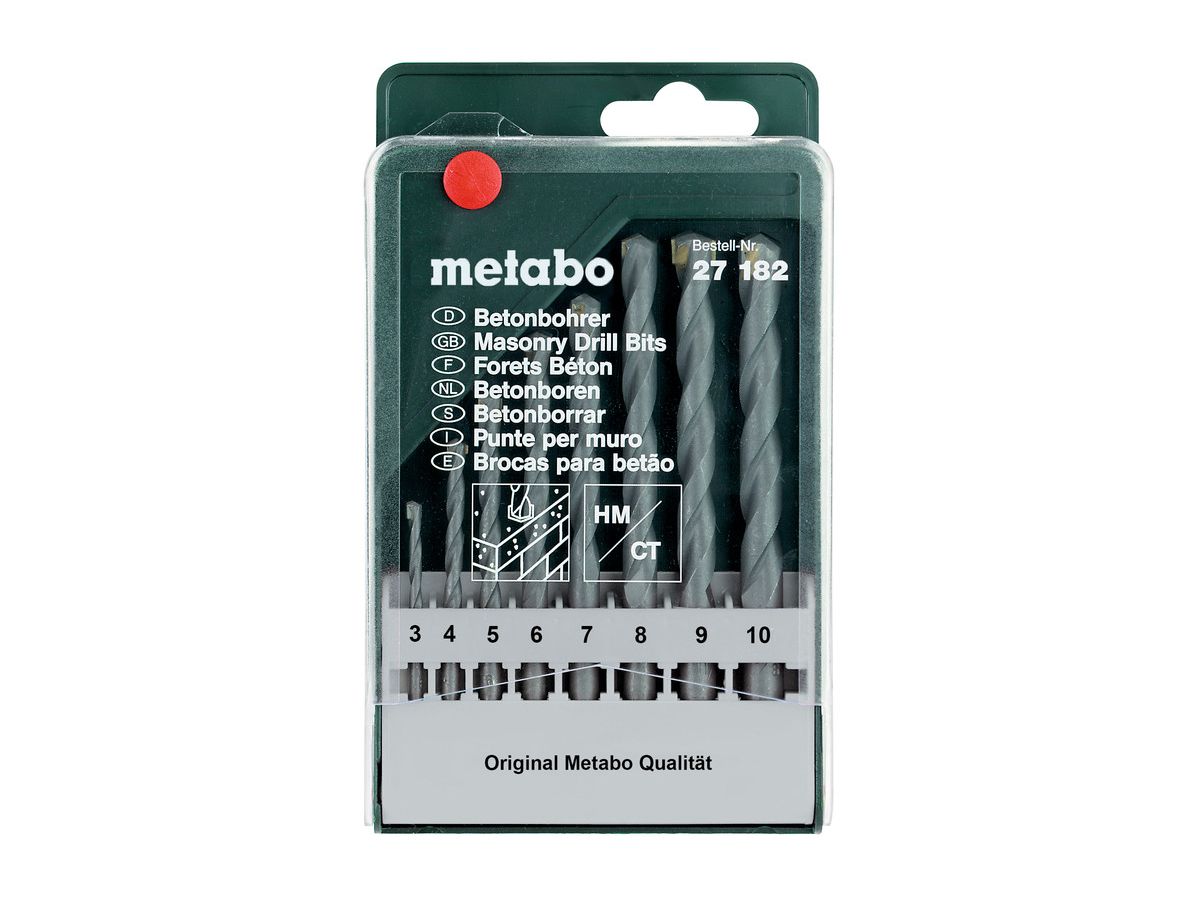 BETON-BOHRERKASSETTE CLASSIC 8 -TEILI