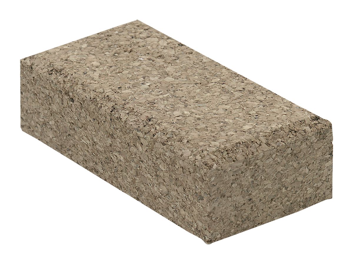 Sanding block cork 125x60x35mm Nölle