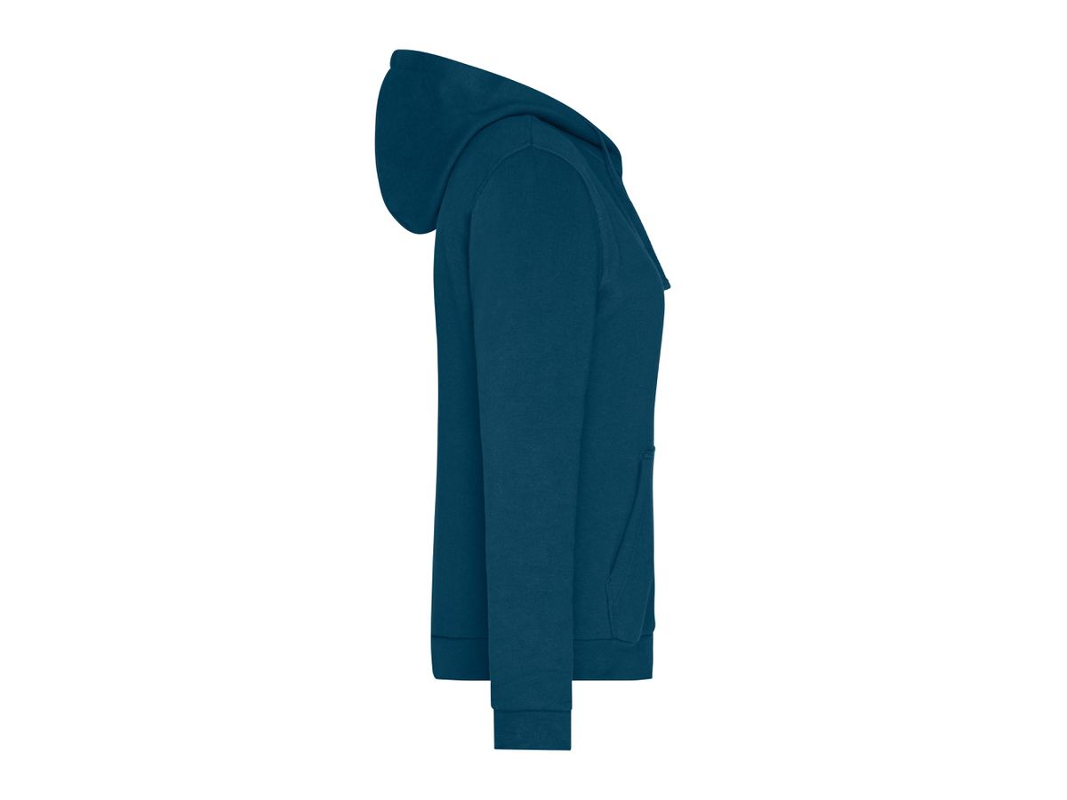 JN Promo Zip Hoody Lady JN755 80%BW/20%PES petrol Gr. XL