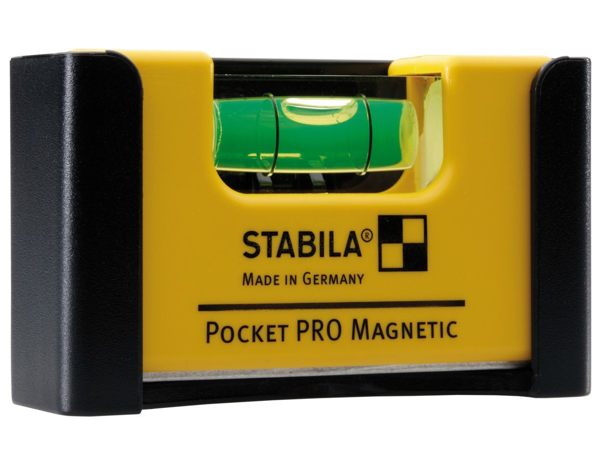 STABILA Taschenwasserwaage Pocket PRO Magnetic