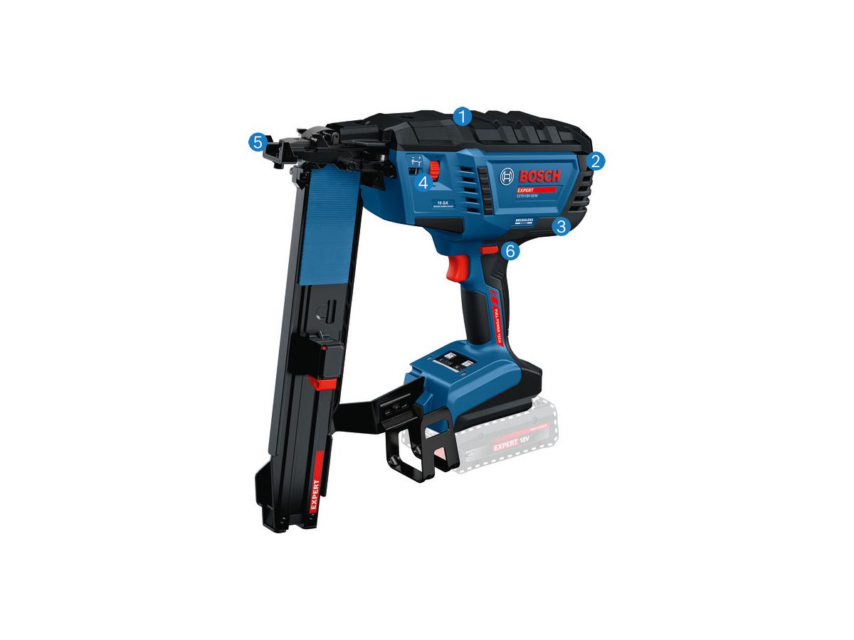 BOSCH Akku-Nagler EXTH18V-50M solo, in XL-BOXX