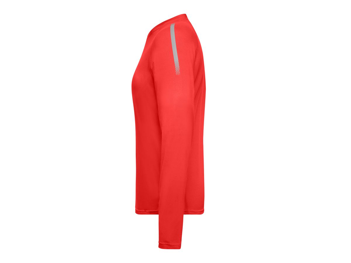 JN Damen Langarm Sportshirt JN521 bright-red, Größe S