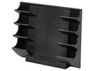 Legamaster Markerhalter Glasboard 7-122100 f. 4 Marker schwarz