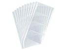 DURABLE Visitenkartenhülle 238719 für 8Karten 90x57mm tr 10 St./Pack.