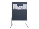 Franken Moderationstafel PRO MT800312 120x150cm Filz grau