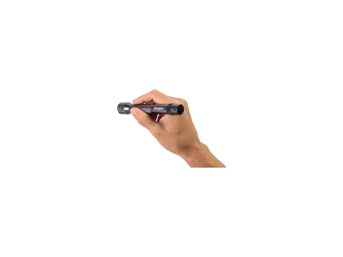 Energizer Taschenlampe E300695900 Metall LED +2AA silber