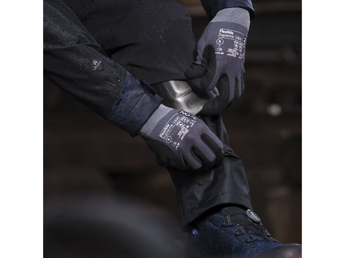 ELKA Bundhose wasserabweisend Gr. 64, schwarz, 282404