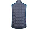 JN Men's Knitted Hybrid Vest JN740 royal-melange/anthracite-melange Gr. S