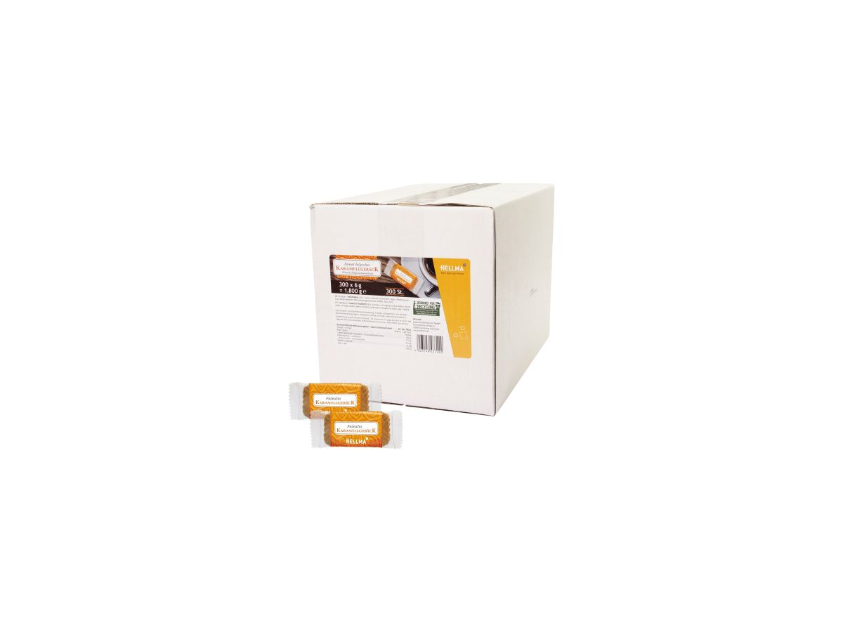 Hellma Gebäck Karamell 70000105 300 St./Pack.