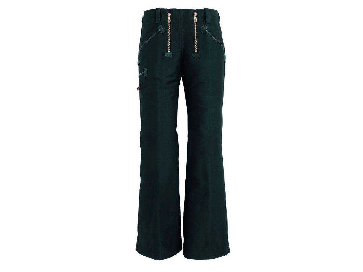 FHB Zunfthose Zwirn-Doppel-Pilot INGO 700/40, schwarz, mit Schlag, Gr. 84
