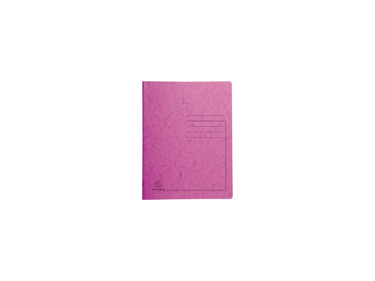 Exacompta Spiralhefter 240227E DIN A4 Karton rosa