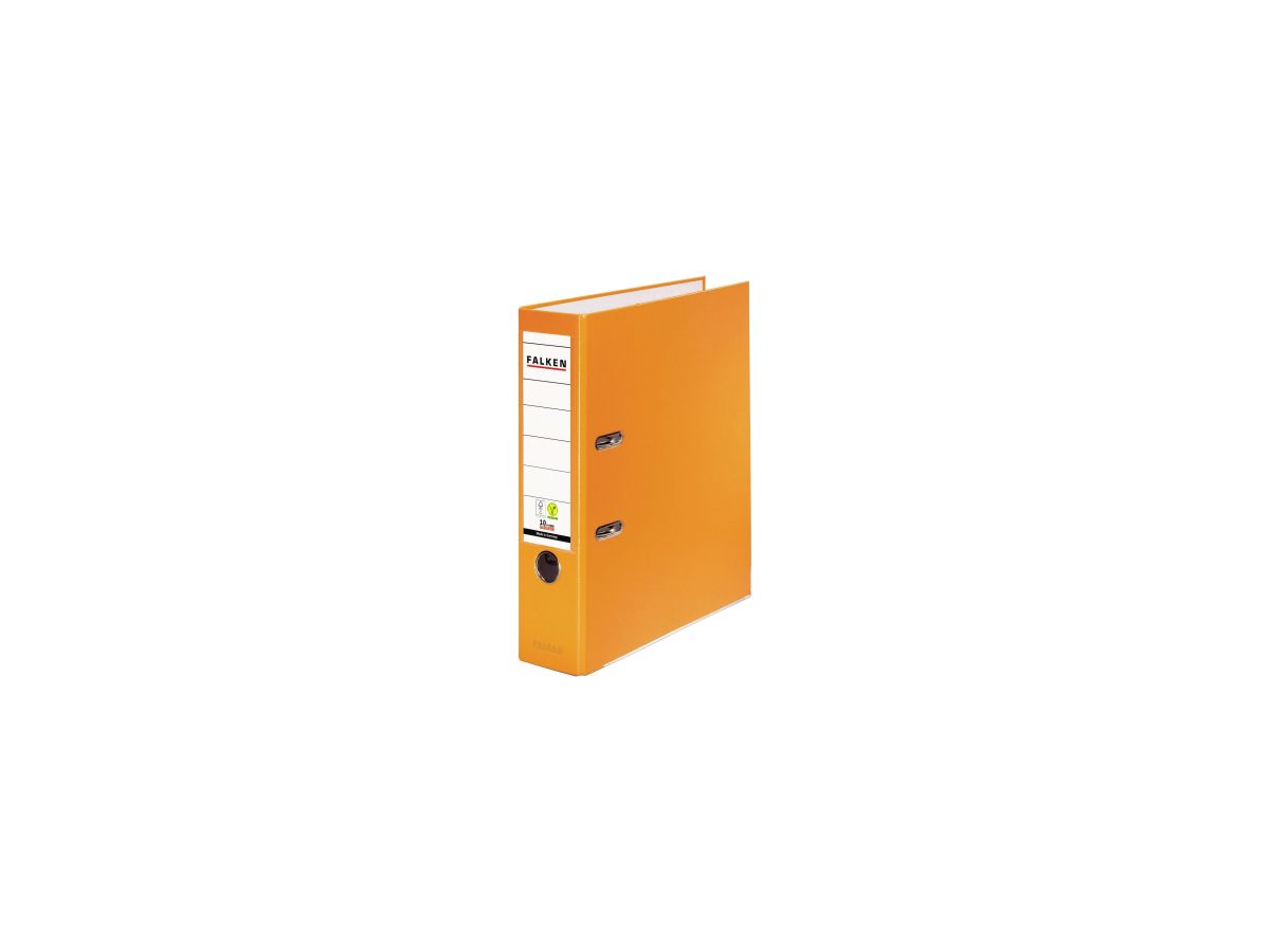 Falken Ordner S80 11286721 DIN A4 80mm PP orange