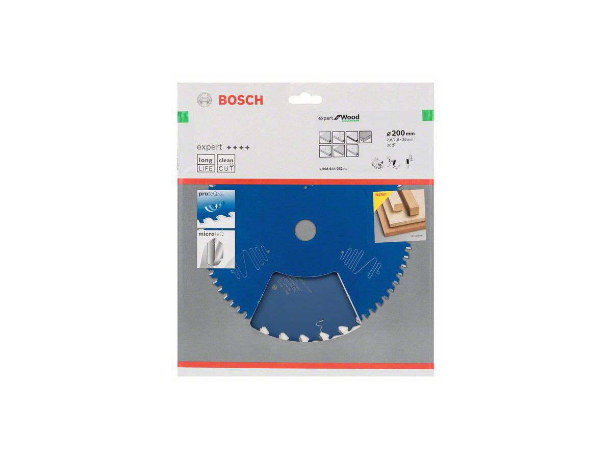 BOSCH Kreissägeblatt Standard for Steel 200x30x2,8/1,8 mm, 30Z