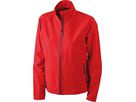 JN Ladies Softshell Jacket JN1021 90%PES/10%EL, red, Größe 2XL