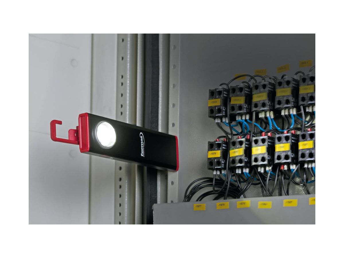 FORMAT LED Akku-Handleuchte Alu 200Lumen