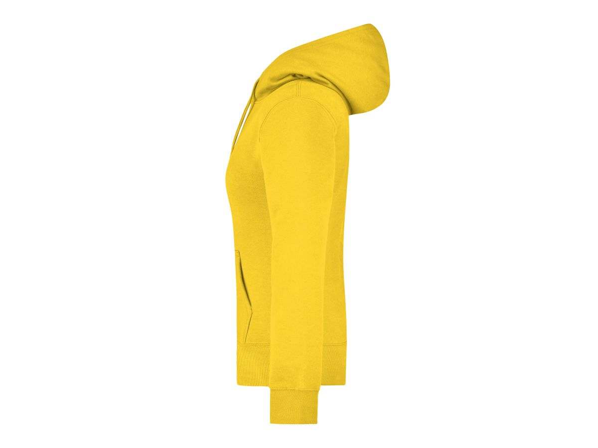 JN Ladies Hooded Sweat JN051 80%BW/20%PES, sun-yellow, Größe S