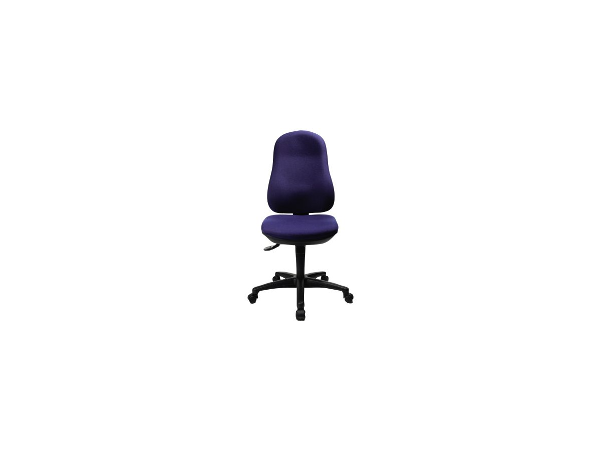 Drehstuhl Support Synchro royalblau