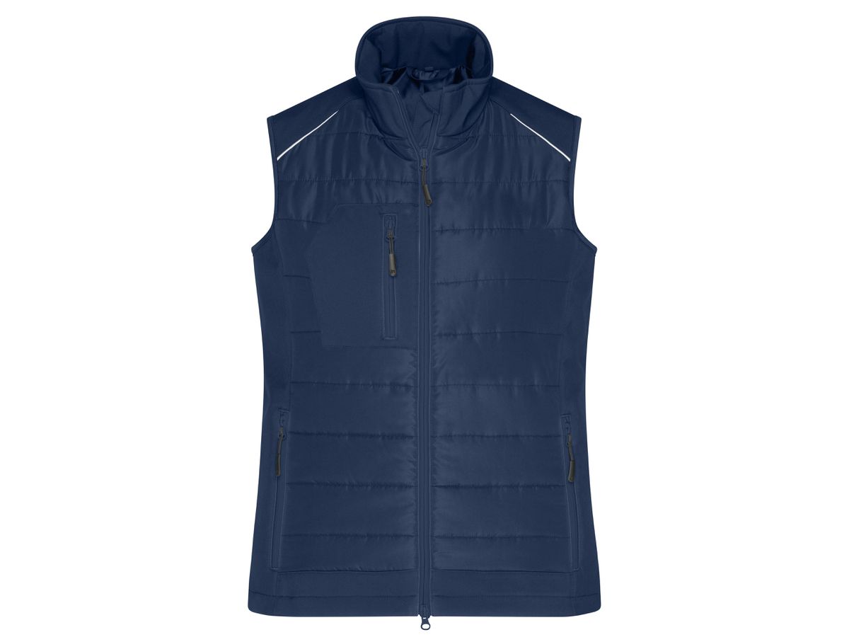 JN Ladies' Hybrid Vest JN1821 navy/navy Gr. S