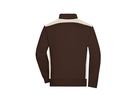 JN Herren Sweat-Jacke JN870 brown/stone, Größe 6XL