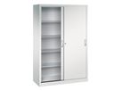 C+P Schiebetürenschrank 1950x1200x500mm, 7035, 4 Böden