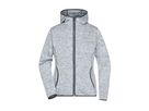 JN Ladies Knitted Fleece Hoody JN588