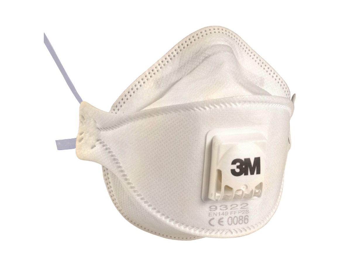 3M Einweg-Atemschutzmaske 9322+ FFP2 NR D, mit Ausatemventil