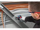 Bosch Winkelschleifer GWS 12V-76 mit 2 x 3 Ah Li-Ion Akku, Ladegerät, L-Boxx