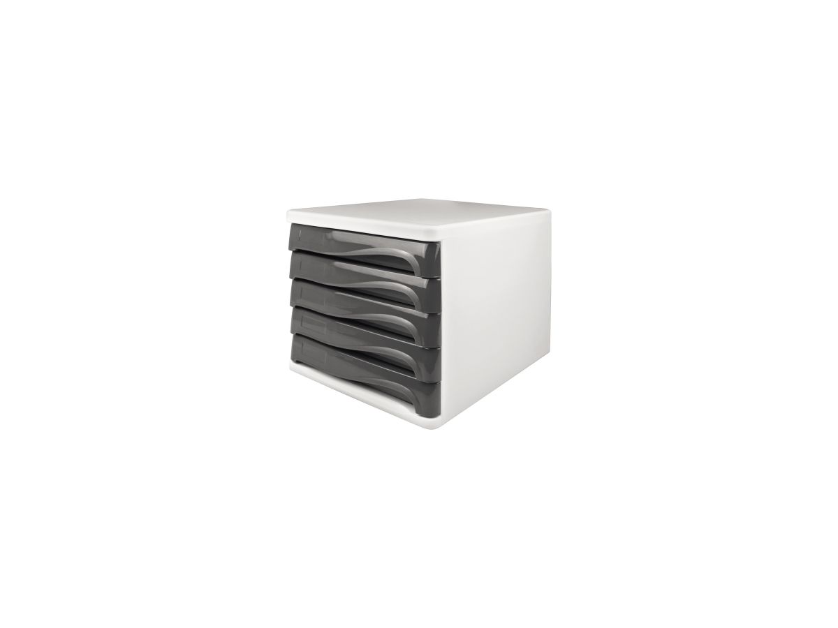 helit Schubladenbox economy H6129482 DIN A4-C4 l.gr/gr