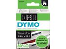 DYMO Schriftbandkassette D1 S0720910 19mmx7m ws auf sw