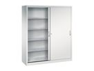 C+P Schiebetürenschrank 1950x1600x500mm, 7035, 8 Böden